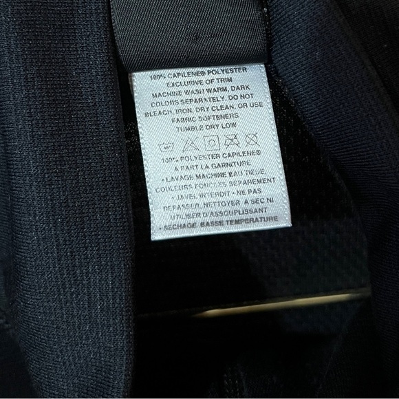 Vintage Patagonia Capilene Quarter Zip Neck Pullover BaseLayer Black Size M - Picture 4 of 9